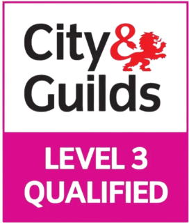 City & Guilds Level 3 Qualified logo